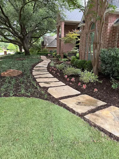 Stone pathway